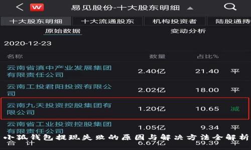 小狐钱包提现失败的原因与解决方法全解析