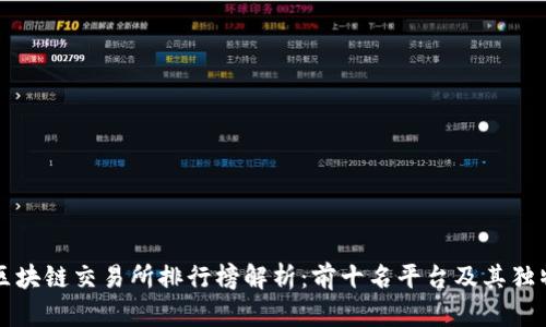全球区块链交易所排行榜解析：前十名平台及其独特魅力