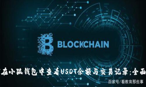 如何在小狐钱包中查看USDT余额与交易记录：全面解析
